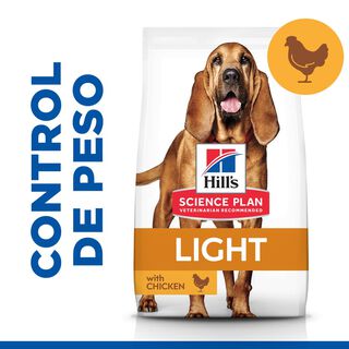 Hill's Science Plan Light Mature Adult 7+ Medium Pollo pienso para perros